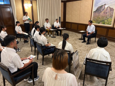 表敬訪問２