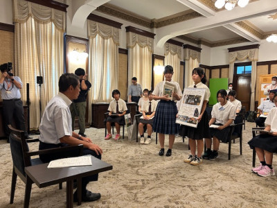 表敬訪問３